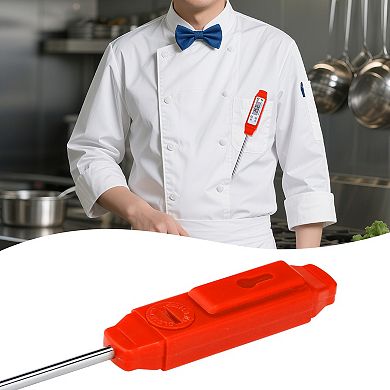 Digital Meat Thermometer, Instant Read Food Cooking Thermometer w Protective Case 5.9x0.8x0.7 inch