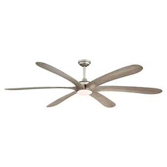 72-inch ABS 6-Blade DC Motor Gold Ceiling Fan with Light and Remote