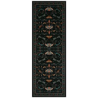 Insect Area Rugs Runner Rugs, Boho Washable Throw Carpets for Living Room Bedroom Nursery Hallway