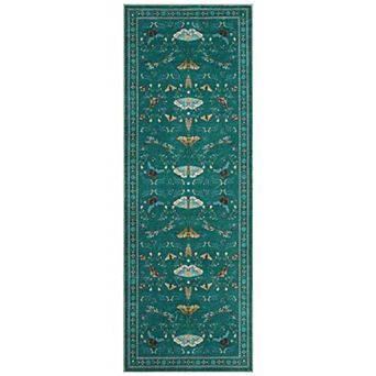 Insect Area Rugs Runner Rugs, Boho Washable Throw Carpets for Living Room Bedroom Nursery Hallway