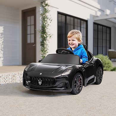 Qaba Maserati Gran Turismo Licensed 12V Kids Electric Car