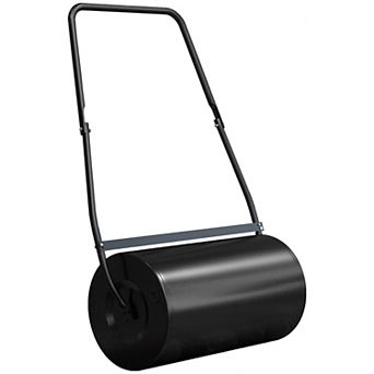 Outsunny 46L Lawn Roller, Push/Tow Behind Sod Roller with U Shaped Handle