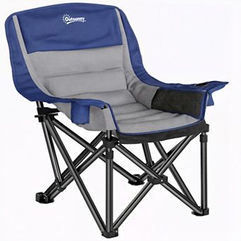 Outsunny Camping Chair for Adults, Portable Folding Chair