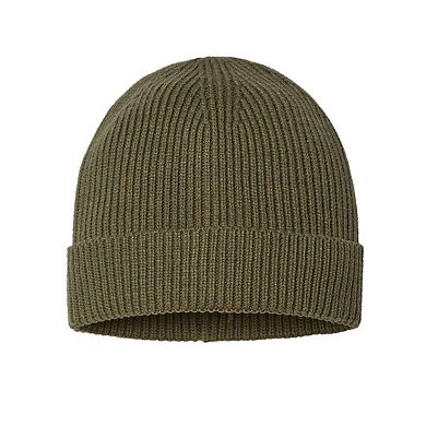 Atlantis Headwear Fine Rib Cuffed Beanie