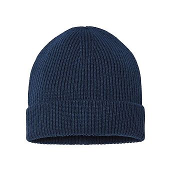 Atlantis Headwear Fine Rib Cuffed Beanie
