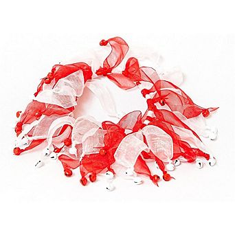 Midlee Candy Cane Christmas Decorative Dog Collar