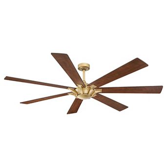 72" Farmhouse Wooden 7-Blade Reversible Windmill Ceiling Fan without Light