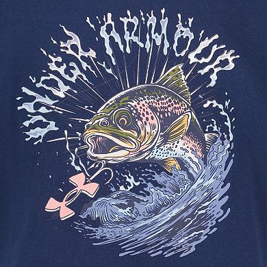 Boys 8-20 Under Armour Trout Jump Graphic Tee