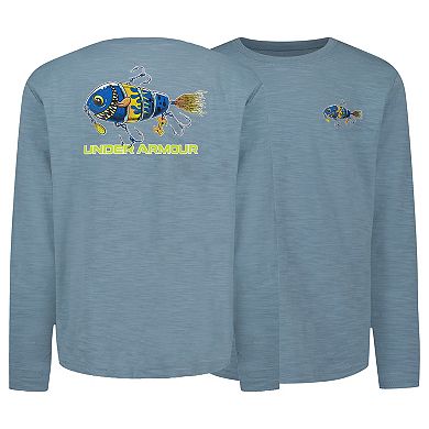Boys 8-20 Under Armour Fish Graphic Long Sleeve Tee
