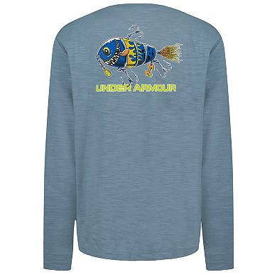 Boys 8-20 Under Armour Fish Graphic Long Sleeve Tee