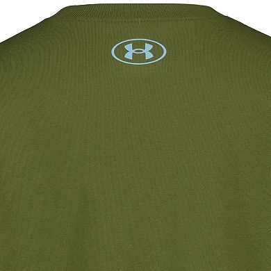 Boys 8-20 Under Armour Logo Core Cuff Long Sleeve Tee