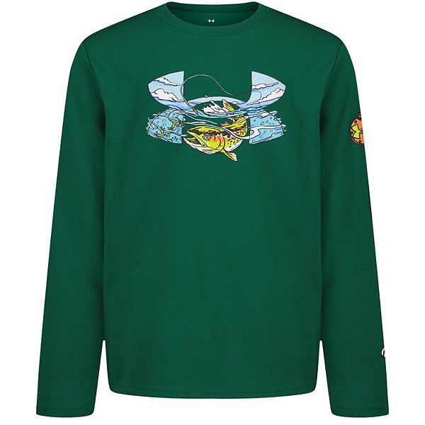 Boys 8-20 Under Armour Great Catch Long Sleeve Tee