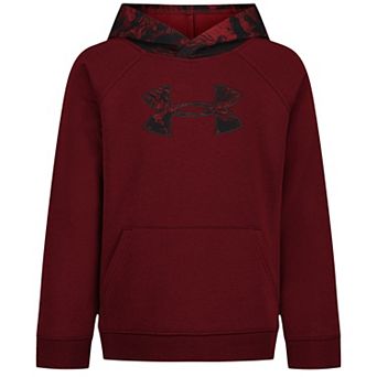 Boys 8-20 Under Armour Raglan Logo Fleece Hoodie