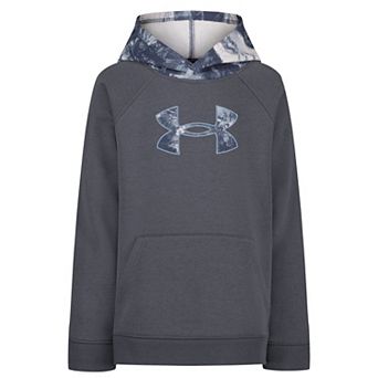 Boys 8-20 Under Armour Raglan Logo Fleece Hoodie