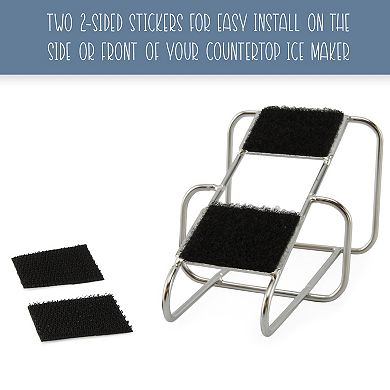 Ice Maker Scoop with Holder, 2pc; Utility Set for Ice Bin or Bulk Dry Goods