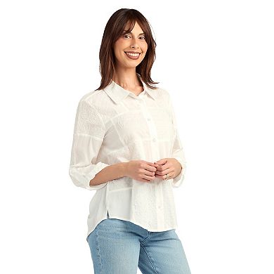 Women's AB Studio Three-Quarter Sleeve Tunic