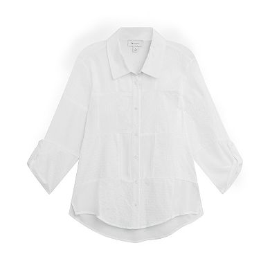 Women's AB Studio Three-Quarter Sleeve Tunic