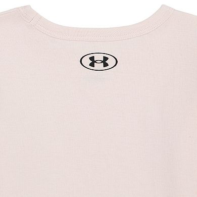 Baby & Toddler Girl Under Armour Long Sleeve Top & Cargo Pants 2-Piece Set