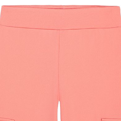 Baby & Toddler Girl Under Armour Long Sleeve Top & Cargo Pants 2-Piece Set