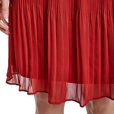 Women's Harper Rose Chiffon Pleated Mini Dress