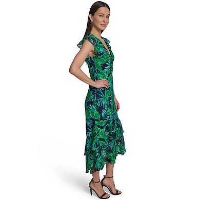 Women's Harper Rose Jersey Chiffon Midi Dress