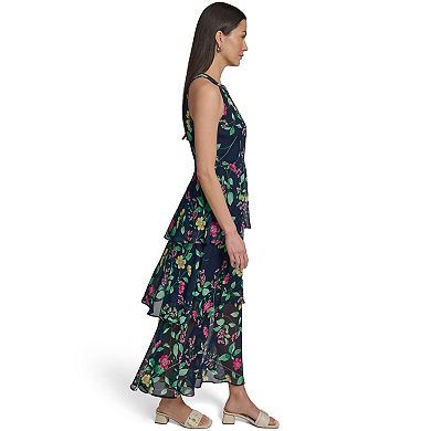 Women's Harper Rose Chiffon Maxi Halter Dress