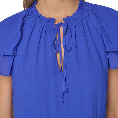 Women's Harper Rose Ruffle Sleeve Tiered Mini Dress
