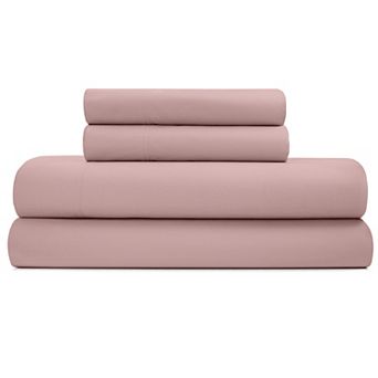California Design Den 100% Organic Cotton Sheet Set - Crisp Percale Weave, Deep Pockets