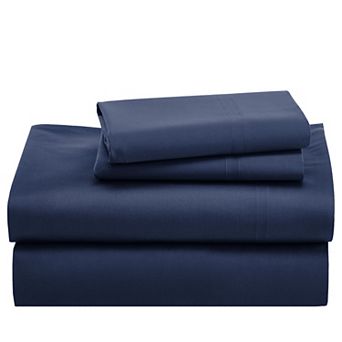 California Design Den 100% Organic Cotton Sheet Set - Cool and Crisp Percale Weave, Deep Pockets