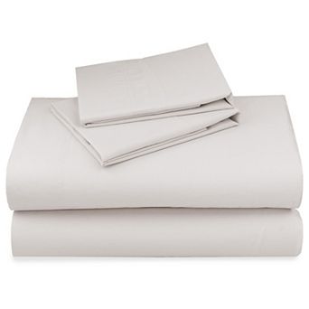 California Design Den 100% Organic Cotton Sheet Set - Crisp Percale Weave, Deep Pockets