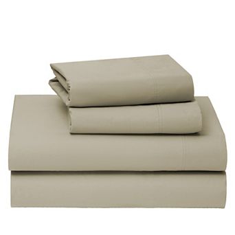 California Design Den 100% Organic Cotton Sheet Set - Cool and Crisp Percale Weave, Deep Pockets