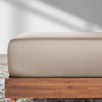 California Design Den Deep Pocket Fitted Sheet Only - Soft 100% Cotton Sateen, All Around Elastic