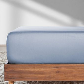 California Design Den Deep Pocket Fitted Sheet Only - Soft 100% Cotton Sateen, All Around Elastic