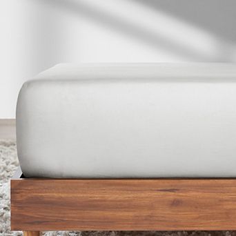 California Design Den Deep Pocket Fitted Sheet Only - Soft 100% Cotton Sateen, All Around Elastic