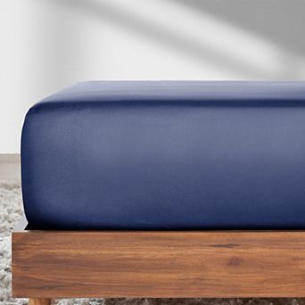 California Design Den Deep Pocket Fitted Sheet Only - Soft 100% Cotton Sateen, All Around Elastic