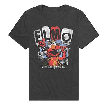 Men's Sesame Street Elmo In Concert Graphic Tee