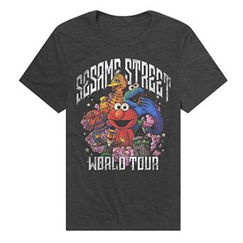 Men's Sesame Street World Tour Graphic Tee