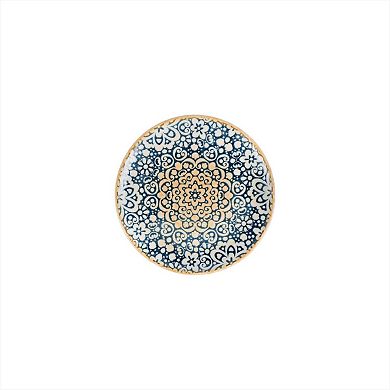Alhambra dia.7.5" Round Decorated Porcelain Plate (Set of 4)