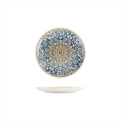 Alhambra dia.7.5" Round Decorated Porcelain Plate (Set of 4)