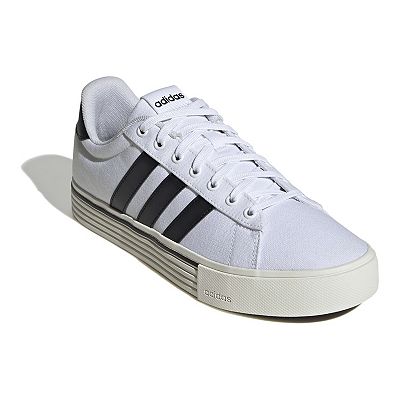adidas Men's Daily 4.0 Shoes, Size 7.5, Grey/Black/White
