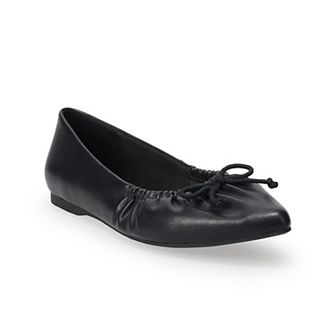 LC Lauren Conrad Norita Women's Gathered Topline Ballet Flats