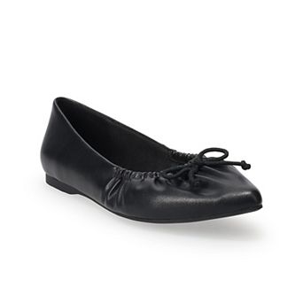 LC Lauren Conrad Norita Women's Gathered Topline Ballet Flats