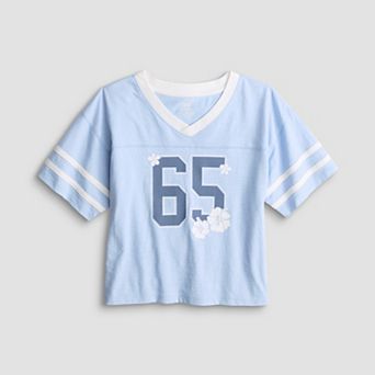 Girls 6-20 SO® Short Sleeve Jersey T-shirt in Regular & Plus Size