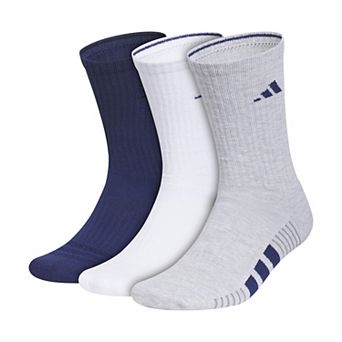 Men's adidas 3-Pack Cushioned 4.0 Crew Socks