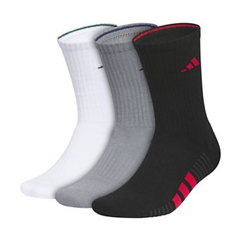 Men's adidas 3-Pack Cushioned 4.0 Crew Socks