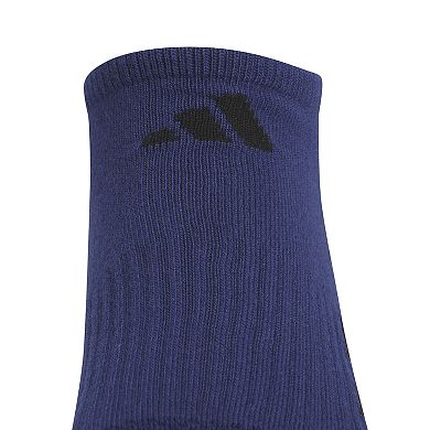 Men's adidas 3-Pack Cushioned 4.0 No Show Socks