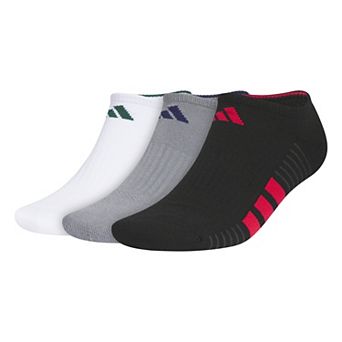 Men's adidas 3-Pack Cushioned 4.0 No Show Socks