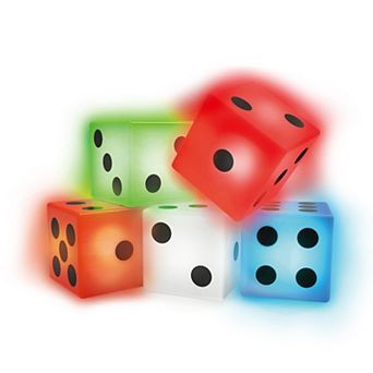 Samsonico Giant LED Roller Dice 5 pc Set