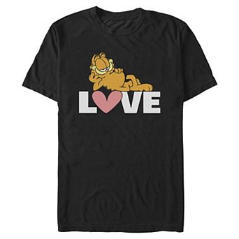 Men's Nickelodeon Garfield Love Graphic Tee