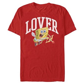 Men's Nickelodeon SpongeBob Cupid Lover Graphic Tee